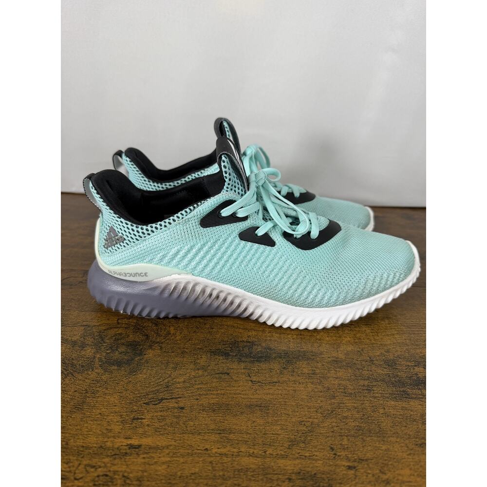 Adidas Alphabounce Women's Size 7.5 Tiffany Blue Aqua Running Sneakers